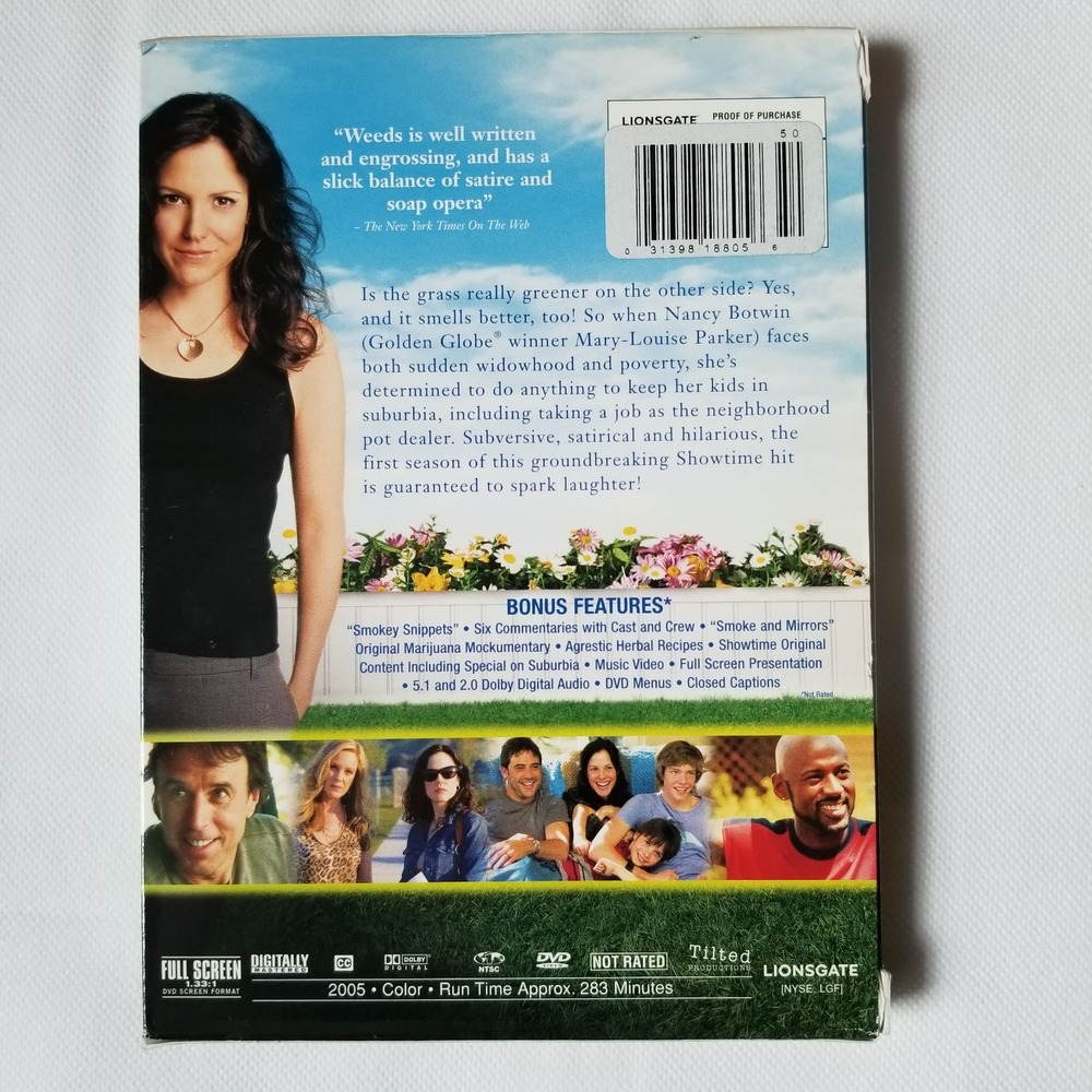 Weeds‎ Season 1 DVD - Picture 2 of 2